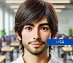 Iago, Assistente de IA especializado em hooks persuasivos, criando frases envolventes para capturar atenção nos primeiros segundos.